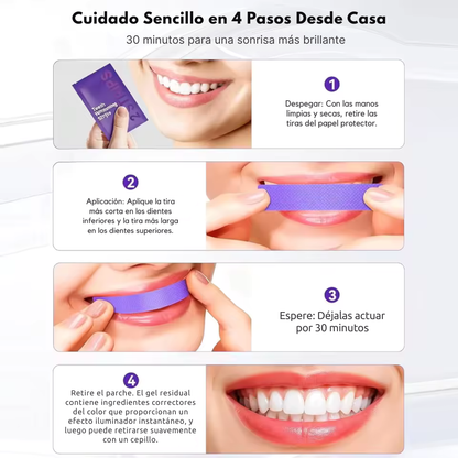 NovaSmile | Tiras Blanqueadoras Sin Sensibilidad